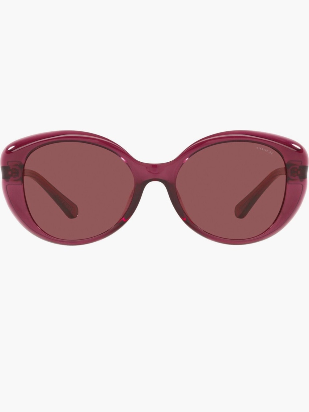 NEW Coach 54mm Butterfly Sunglasses In Wine #557469